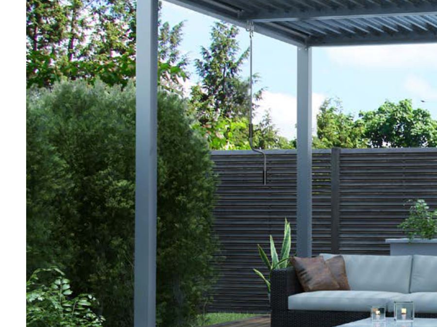 Pergola bioclimatica autoportante